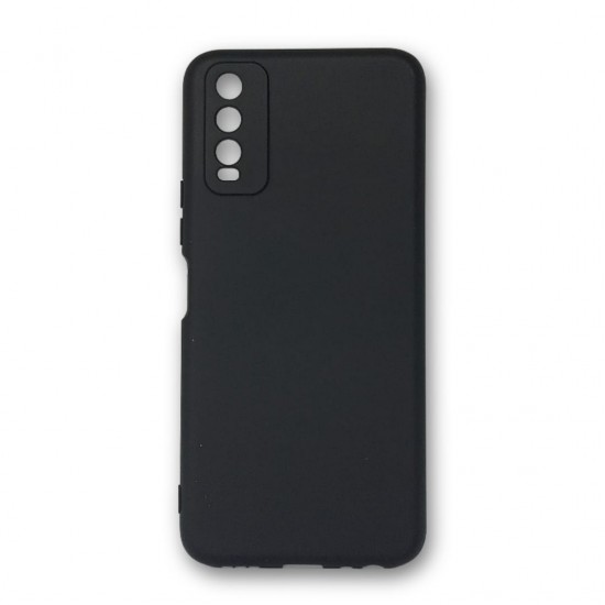 Capa Silicone Gel Vivo Y11s/Y20s Preto Com Protetor De Câmera Robusta Capa Silicone Gel Vivo Y11s/Y20s Preto Com Protetor De Câmera Robusta