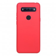 TCL 10 SE Red Silicone Gel Case