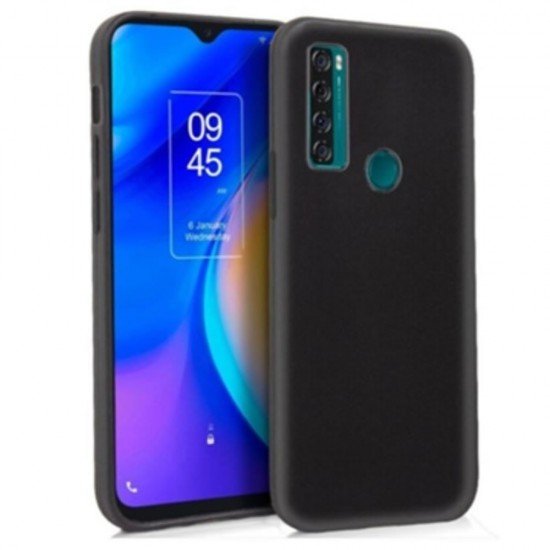 TCL 20 SE Black Silicone Gel Case