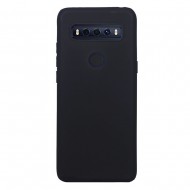 TCL 10 SE Black Silicone Gel Case