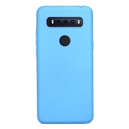 Capa Silicone Gel Tcl 10 Se Azul