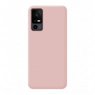 Capa Silicone Tcl 40 Se Rosa