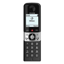Telefone Fixo Wireless Alcatel F890 Voice Preto E Prata