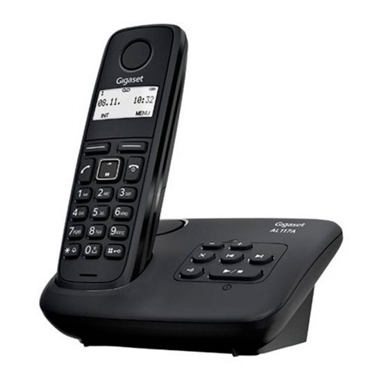 Gigaset AL117A Black Wireless Landline Phone