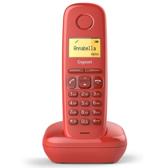 Gigaset A170 Red Wireless Landline Phone