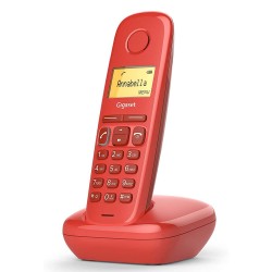 Telefone Fixo Wireless Gigaset A170 Single Vermelho