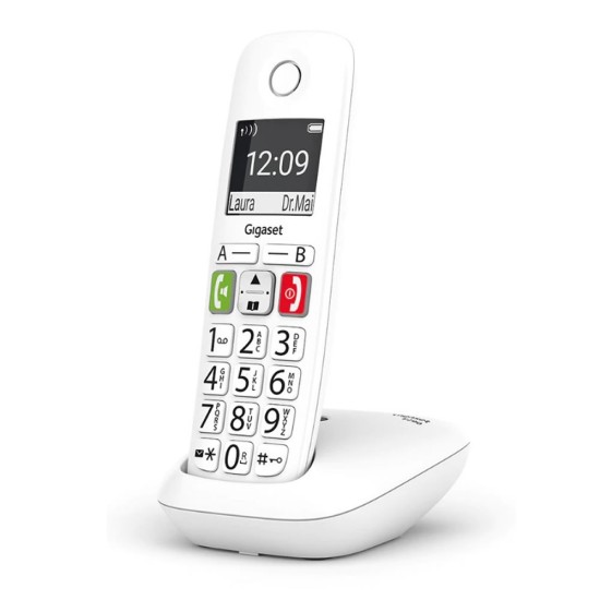 Telefone Fixo Wireless Gigaset E290 Branco