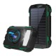 Power Bank 4smarts Titanpack Ultimag Green 20000mAh 5V/3A Usb-C/Usb-A/Micro Usb/Lightning With Solar Panel And Flashlight