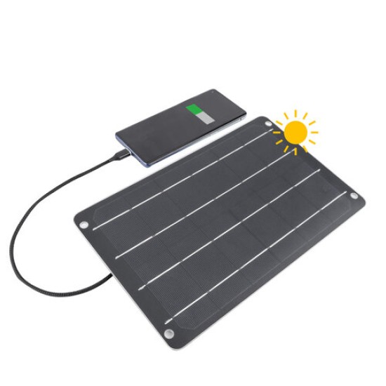 Painel Solar 4smarts Voltsolar 5w Conector Usb-A
