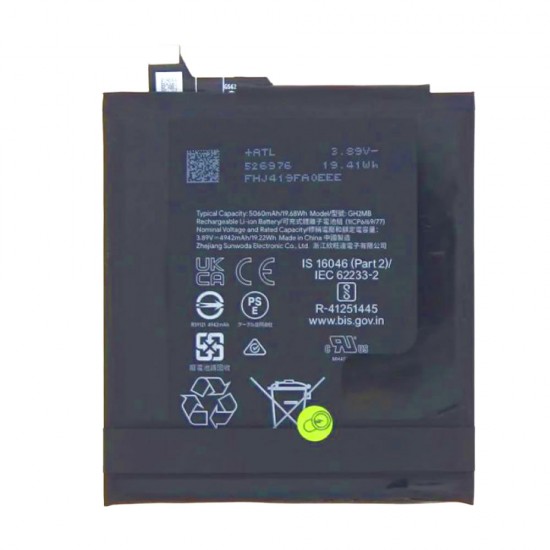 Google Pixel 9 Pro Xl/Gh2mb 5060mah Battery Google Pixel 9 Pro Xl/Gh2mb 5060mah Battery