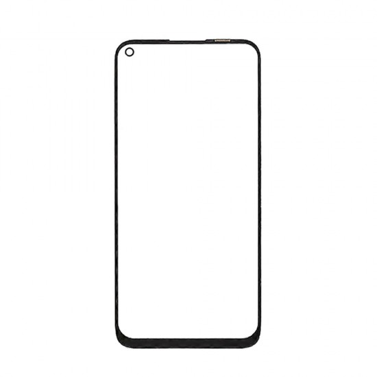 Front Glass Lens Huawei P40 Lite Black+OCA Front Glass Lens Huawei P40 Lite Black+OCA