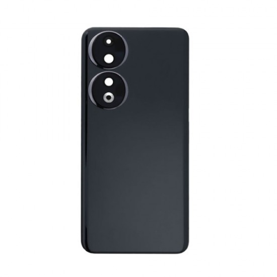 Tampa Traseira Huawei Honor 90 5g Preto Com Lente De Câmera Tampa Traseira Huawei Honor 90 5g Preto Com Lente De Câmera