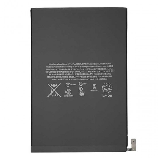 Apple Ipad Mini 5/A1725 5173mAh 3.7V 19.5Whr Battery Apple Ipad Mini 5/A1725 5173mAh 3.7V 19.5Whr Battery