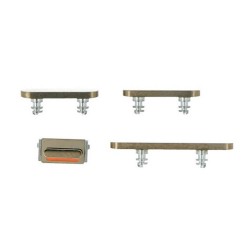 Apple Iphone 11 Pro/11 Pro Max Gold Side Button Set