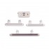 Conjunto De Botões Laterais Apple Iphone 12 Pro Max Prata
