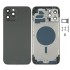 Apple Iphone 12 Pro Max Black Back Cover With Frame