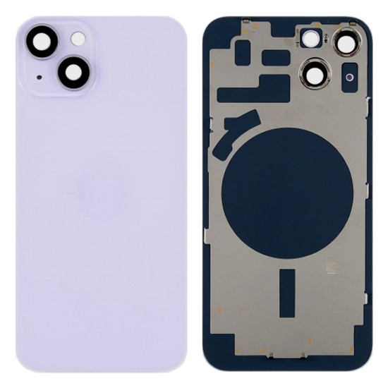 Tampa Traseira Apple Iphone 14 Roxo Com Lente De Câmera Tampa Traseira Apple Iphone 14 Roxo Com Lente De Câmera