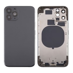 Apple Iphone 11 Pro Grey Back Cover With Frame