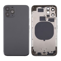 Tapa Trasera Apple Iphone 11 Pro Gris Con Frame