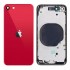 Tampa Con Marco Traseira Apple Iphone SE 2nd Rojo