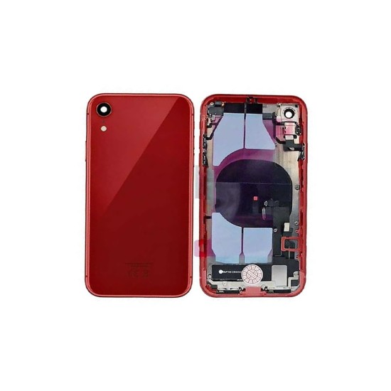 Tampa Traseira Apple Iphone Xr Vermelho Complete