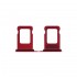 Gaveta Sim Apple Iphone 14/14 Plus Vermelho