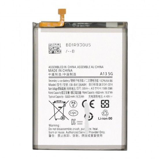 Bateria Samsung Galaxy A13 5g/A136/Eb-Ba136aby 5000mah 3.85v 19.25wh