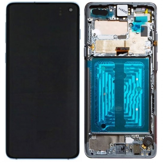 Touch+Display Com Frame Samsung Galaxy S10 5g/G977 6.7" Preto