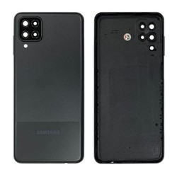 Samsung Galaxy A12/A127 Black Back Cover With Camera Lens