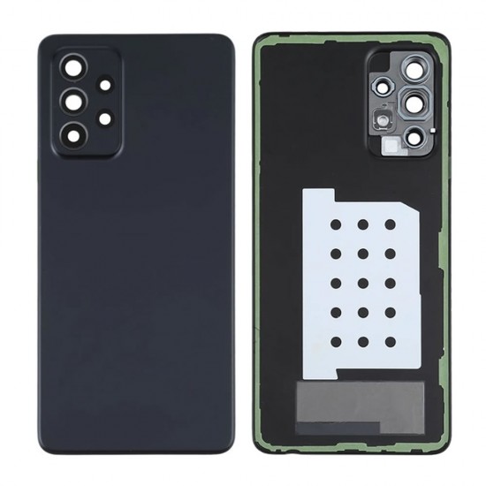 Samsung Galaxy A52 5G/A526 Black Back Cover With Camera Lens Samsung Galaxy A52 5G/A526 Black Back Cover With Camera Lens