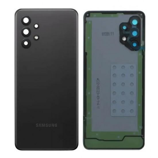 Samsung Galaxy A32 4G/A325 Black Back Cover With Camera Lens Samsung Galaxy A32 4G/A325 Black Back Cover With Camera Lens