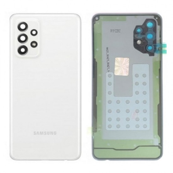 Tampa Traseira Samsung Galaxy A32 4g/A325 Branco Com Lente De Câmera Tampa Traseira Samsung Galaxy A32 4g/A325 Branco Com Lente De Câmera