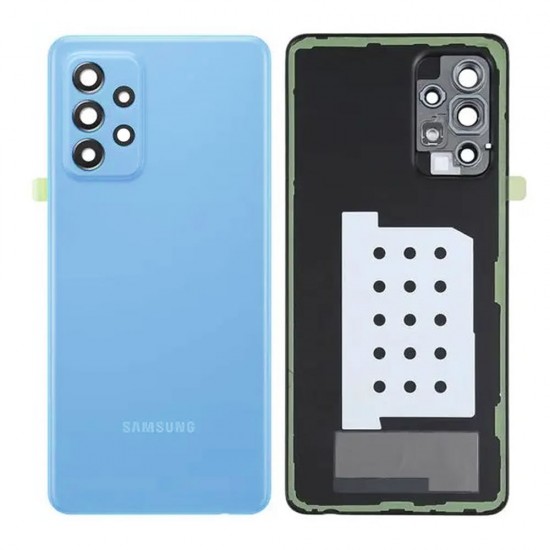 Samsung Galaxy A52 5G/A526 Blue Back Cover With Camera Lens Samsung Galaxy A52 5G/A526 Blue Back Cover With Camera Lens