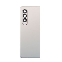 Tampa Traseira Samsung Galaxy Z Fold 3 5g/F926 Prata Com Lente De Câmera