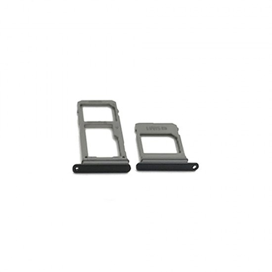 Cajón Sim Samsung Galaxy A8 2018 Negro Cajón Sim Samsung Galaxy A8 2018 Negro