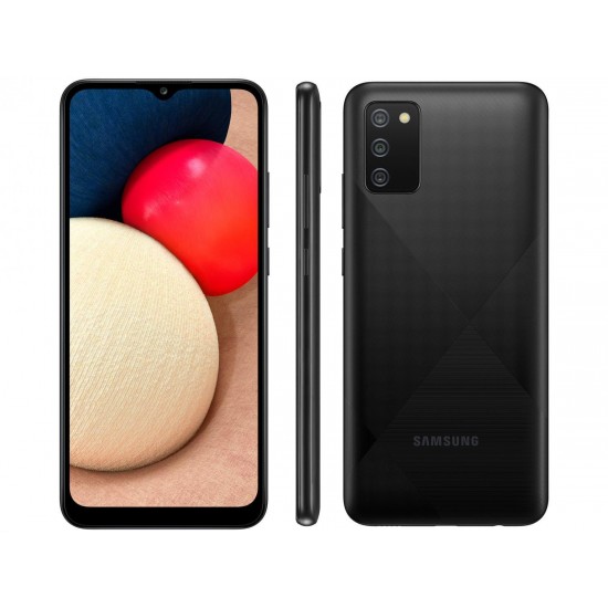 Lente de Câmera Samsung A02S Preto Lente de Câmera Samsung A02S Preto