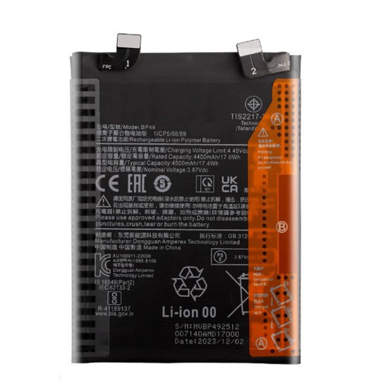 Bateria Xiaomi Poco F4 5g/Bp49 4500mah