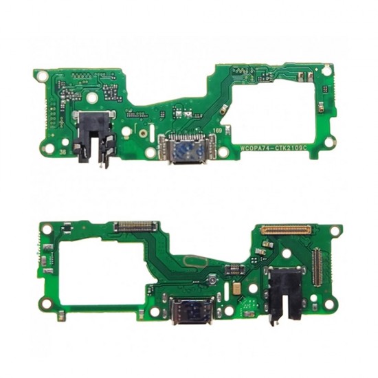 Placa De Carregamento Charging Flex Oppo A74 5g Placa De Carregamento Charging Flex Oppo A74 5g