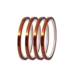 Fita Kapton Universal 0.5cm/5mm Castanho Para Alta Temperatura