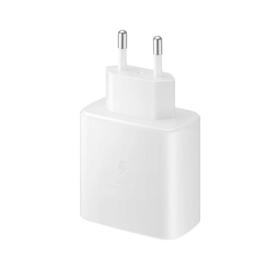 Carregador Samsung Super Fast Charging Ep-Ta845 Branco 220v 45w Usb Type-C Para Type-C