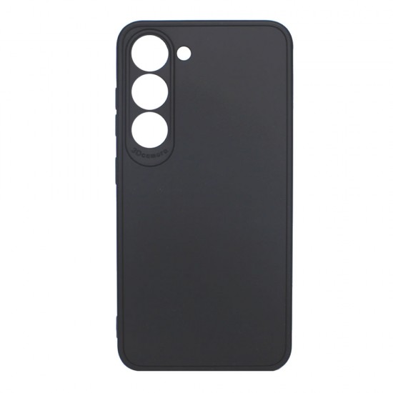 Capa Silicone Gel Samsung Galaxy S23 Preto Com Protetor De Câmera 3d Capa Silicone Gel Samsung Galaxy S23 Preto Com Protetor De Câmera 3d