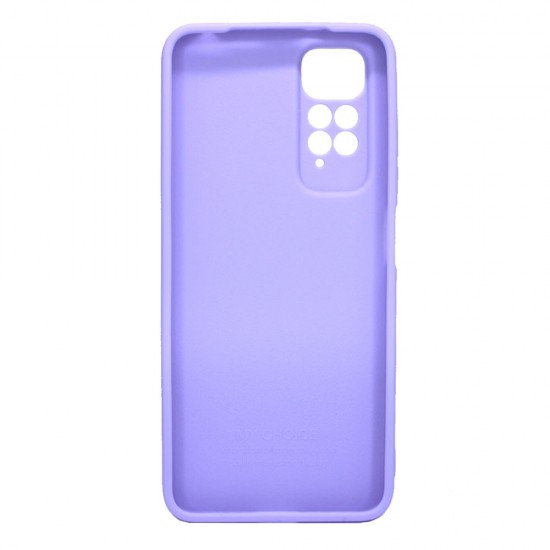 Capa Silicone Gel Xiaomi Redmi Note 11/11s Lilás Com Protetor De Câmera 3d Capa Silicone Gel Xiaomi Redmi Note 11/11s Lilás Com Protetor De Câmera 3d