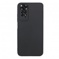 Xiaomi Redmi Note 11/11s Black With 3D Camera Protector Silicone Gel Case