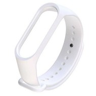 OEM Mi Band 5/6 White Smartwatch Silicone Strap