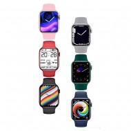 OEM T200 Plus 3.7V 195mAh Watch 7 Pink Smartwatch