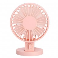 Ventoinha De Mesa Oem Double Blade Fan Rosa