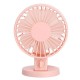Ventoinha De Mesa Oem Double Blade Fan Rosa