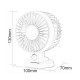 Ventoinha De Mesa Oem Double Blade Fan Rosa
