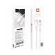 WUW X166 White 2A 1m Type-C USB Data Cable