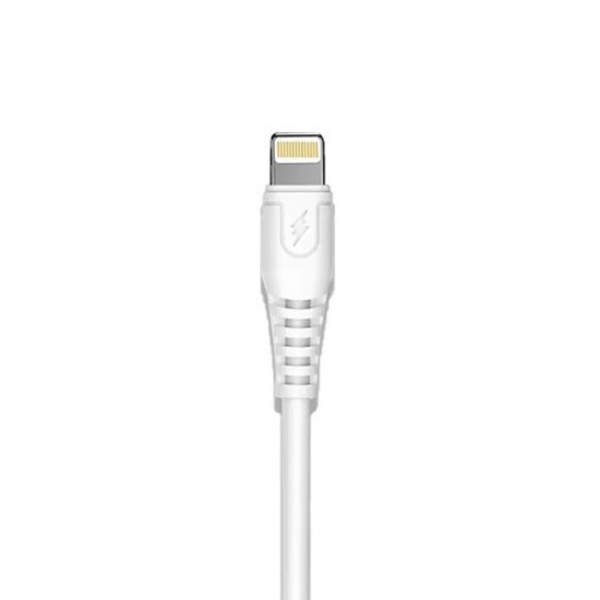 Cabo De Dados Wuw X166 Branco 2a 1m Para Iphone